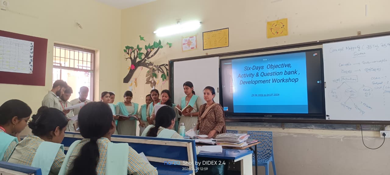 Six days Objective Activity and Question bank Development Workshop
